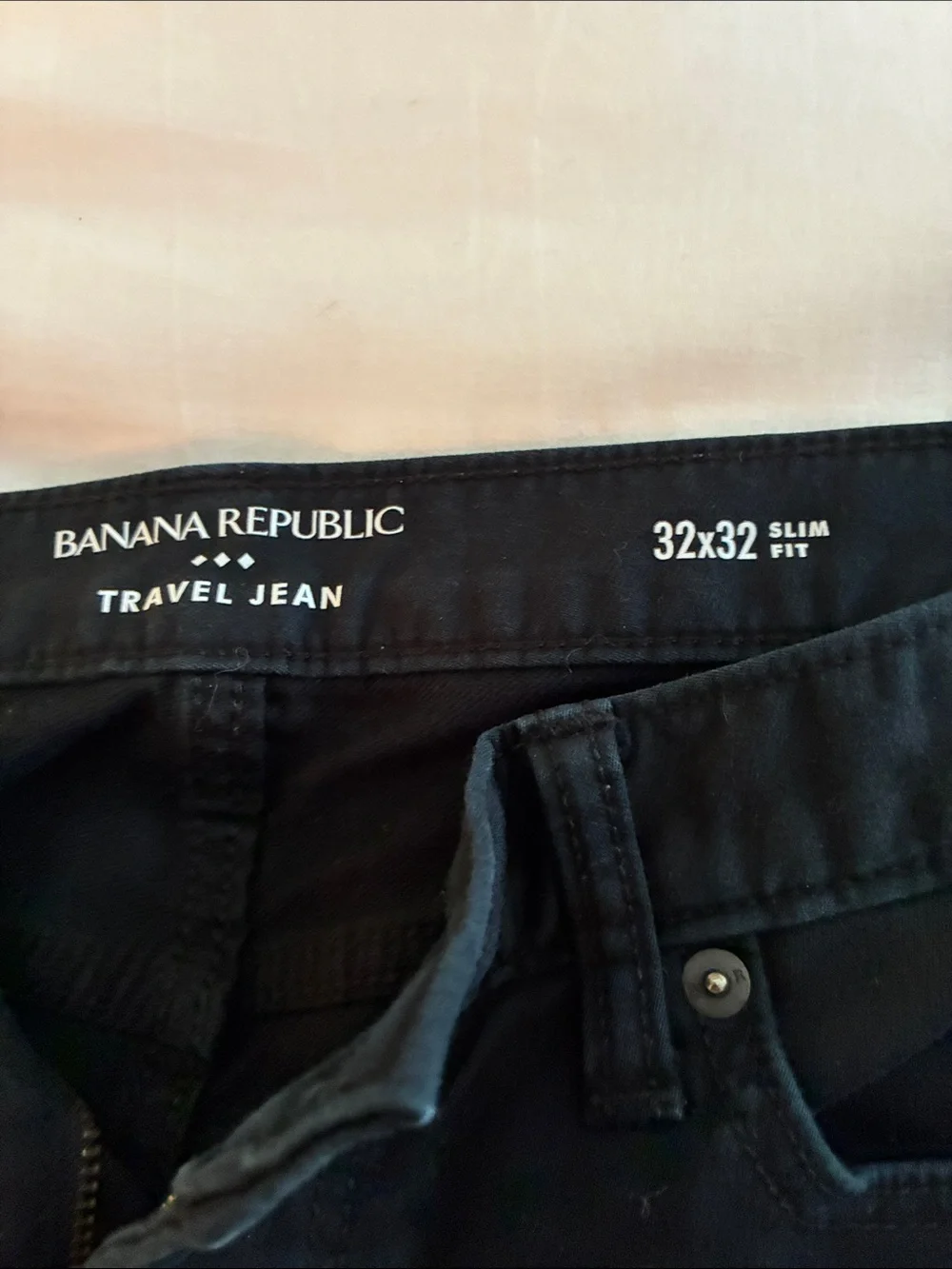 Men's Black & Tan Casual Pants - Classic Straight Fit